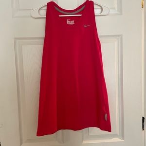Women’s Nike Dri Fit Athletic Tank Top Pink Large
